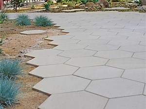 Hexagonal Pavers 12